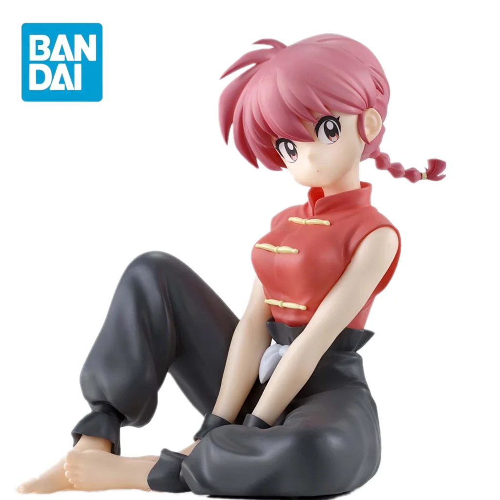 Original Relax time Ranma 1/2 Saotome Ranm Anime Figure Toys PVC Model Collection Breaking Time Action Figurine Doll