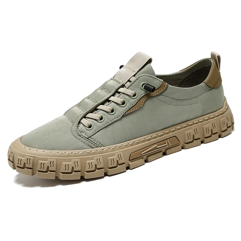 

Suitable for Walking, Breathable Canvas Men's Shoes, Casual Oversized Shoes Non Slip Thick Soled, Height Increasing Sports Shoes