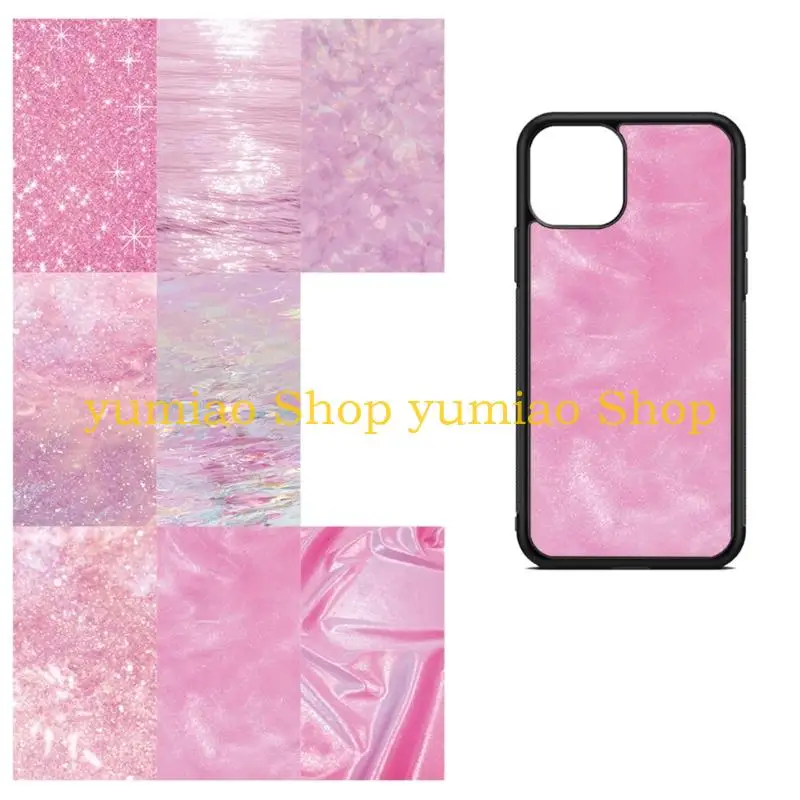 587B 8pcs Quick Release PVC Phones Decoration Stickers Featuring Easy Application & Environmental Friendliness for Girl