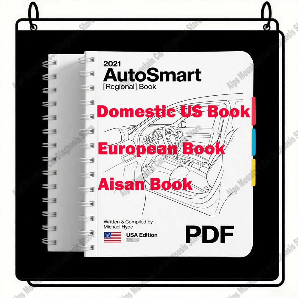 

Latest 3Set AutoSmart Locksmith Repair Manual for European & Domestic Cars Trucks Transponder Services Updated Model Information
