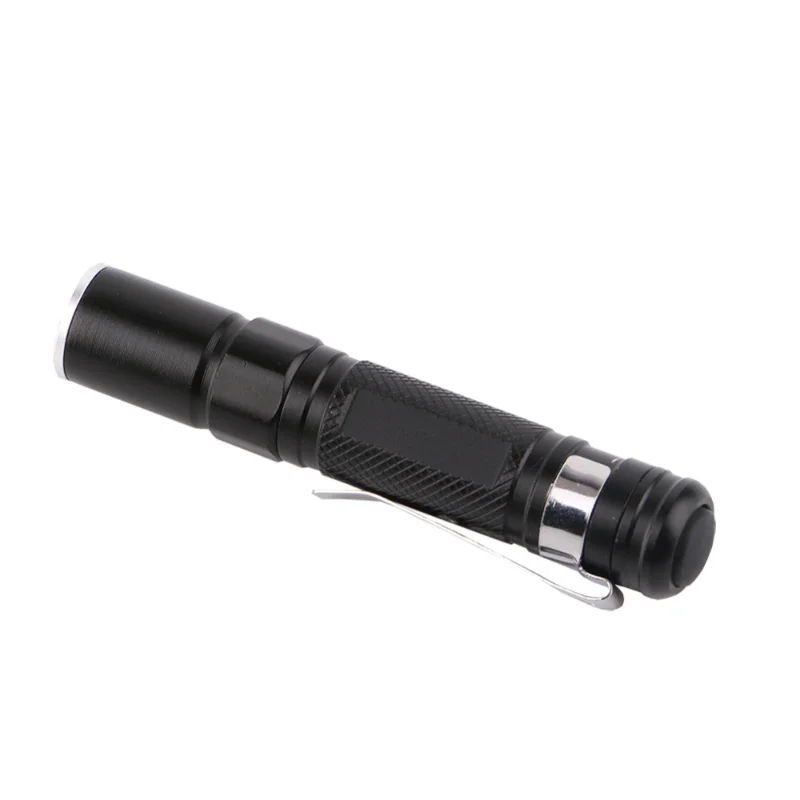

Portable multifunctional mini flashlight super bright flashlight waterproof 2W Strong light pen lamp Aluminum alloy lamp holder