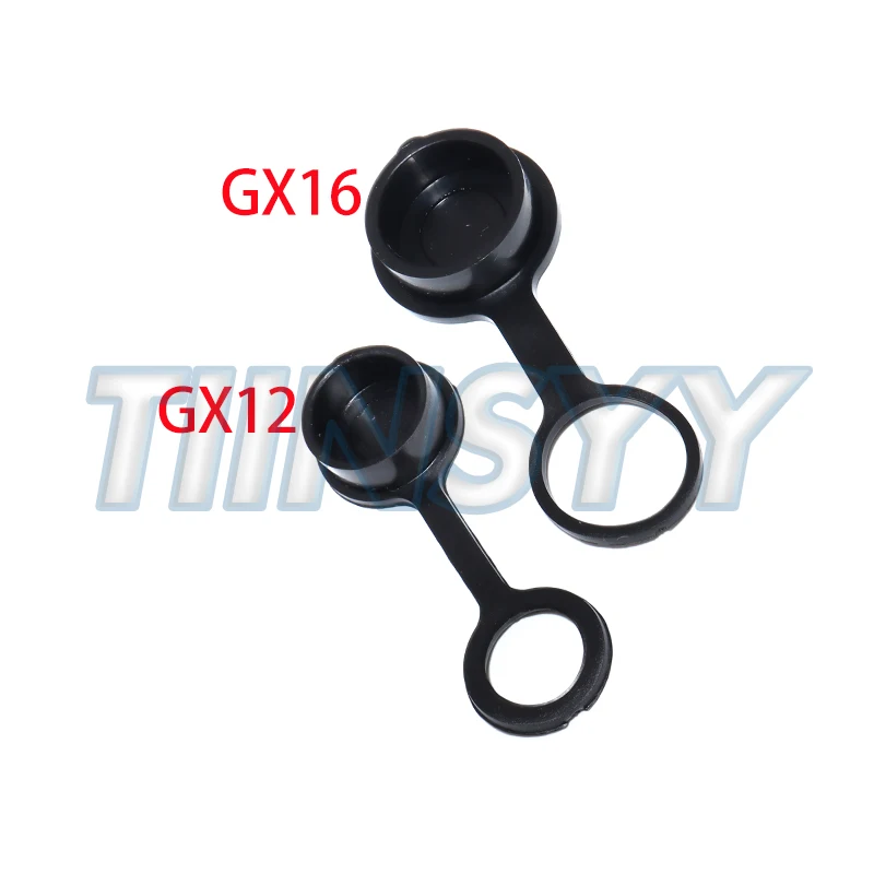5pcs GX12 GX16 Aviation Circular Plug Socket Waterproof Dust Cap Welding Cable Connectors Rubber Protective Cover