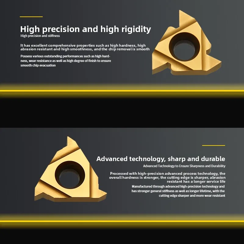 

Вставки с внутренней и внешней резьбой с ЧПУ 22ER 22IR 11IR 16IR 16ER 1,5-3,0 SOA-PB WA-PB ISOA-PB Гарантия качества 55 градусов