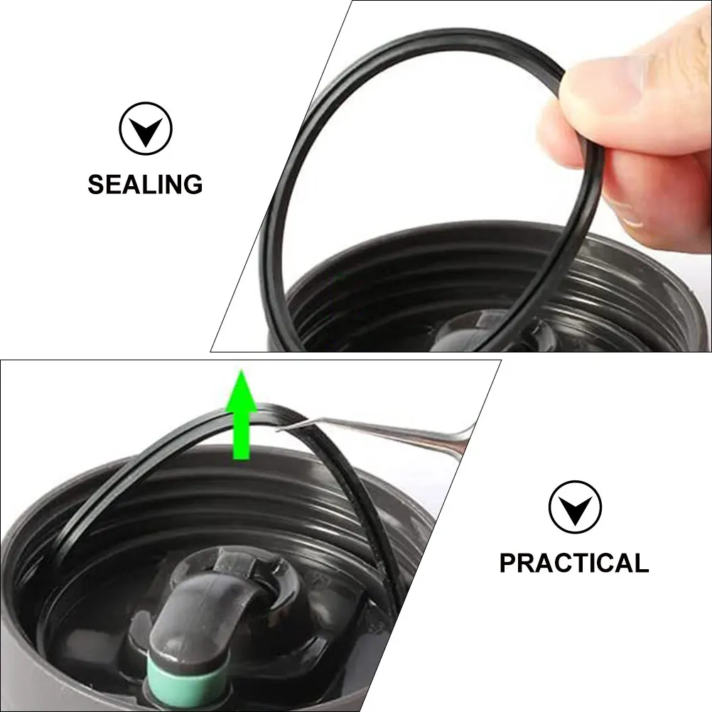 

5 Pcs Bottle Seal Ring Sealing Replacement Gasket Silicone Rings Isolation Baby