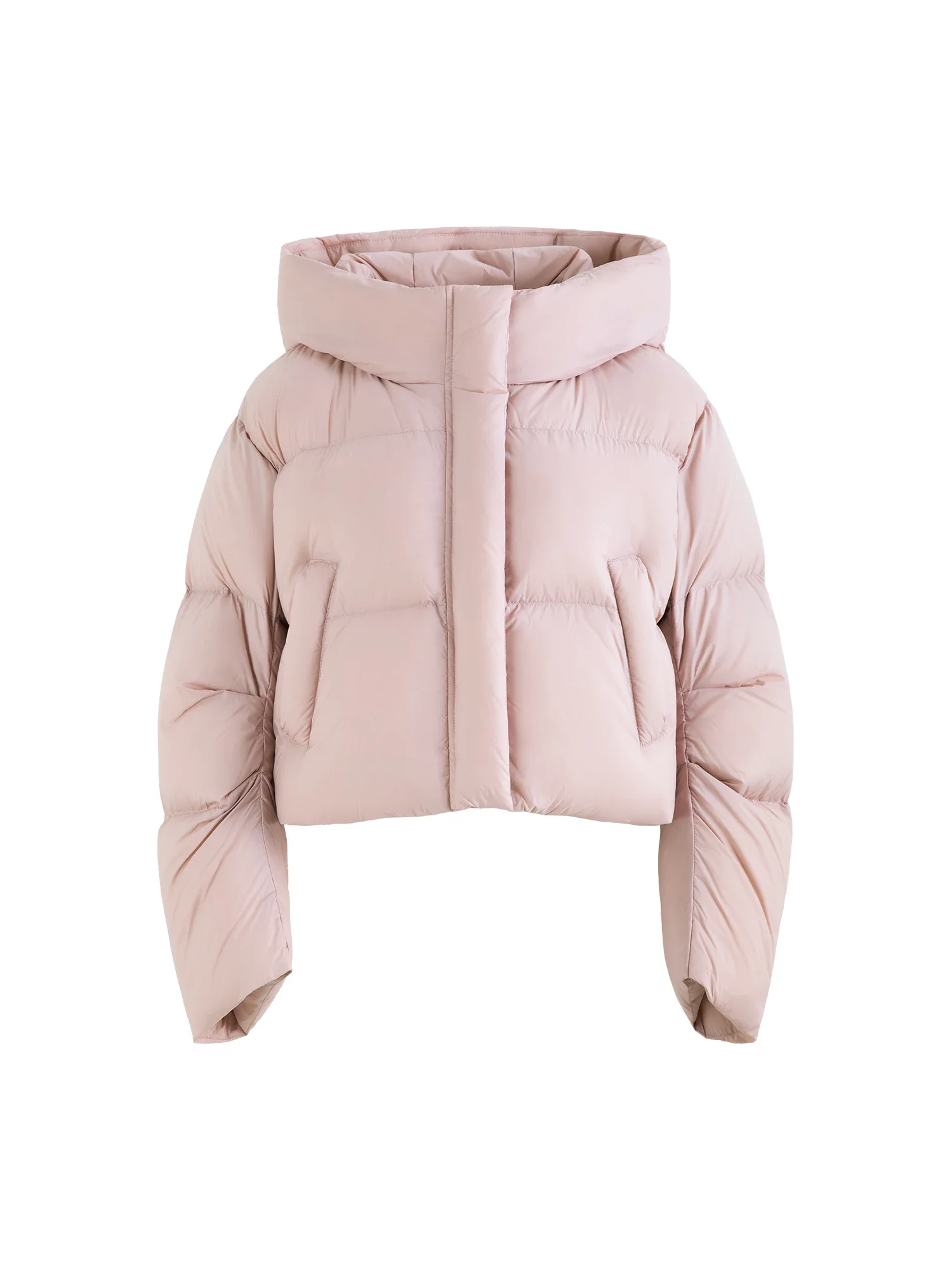 ZIQIAO 134.7G Filling Amount Petite Size Short Warm Down Coat Chic Down Jacket For Female 2024 Winter 3 Colors Jacket 24ZQ94011