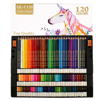 120 Colors Pencil Set Professional Soft Oil Colored Pencils Wood Sketching Pencils Drawing Pencil Set For School Art Supplies