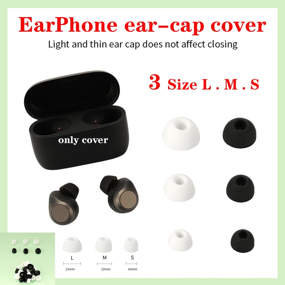 Dustproof Ear Cap Cover For EDIFIER NeoBuds Evo/ STAX SPIRIT S10 Bluetooth Hearphone Dustproof Earcap Silicone Earplug