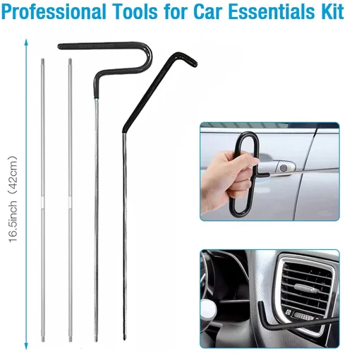 Imagen 2 del producto Zoposon-bomba de cuña automática para cerrajero, reparación de puertas gruesas, cojín de aire, Kit de herramientas de desbloqueo abierto de emergencia para coche con agarrador de largo alcance