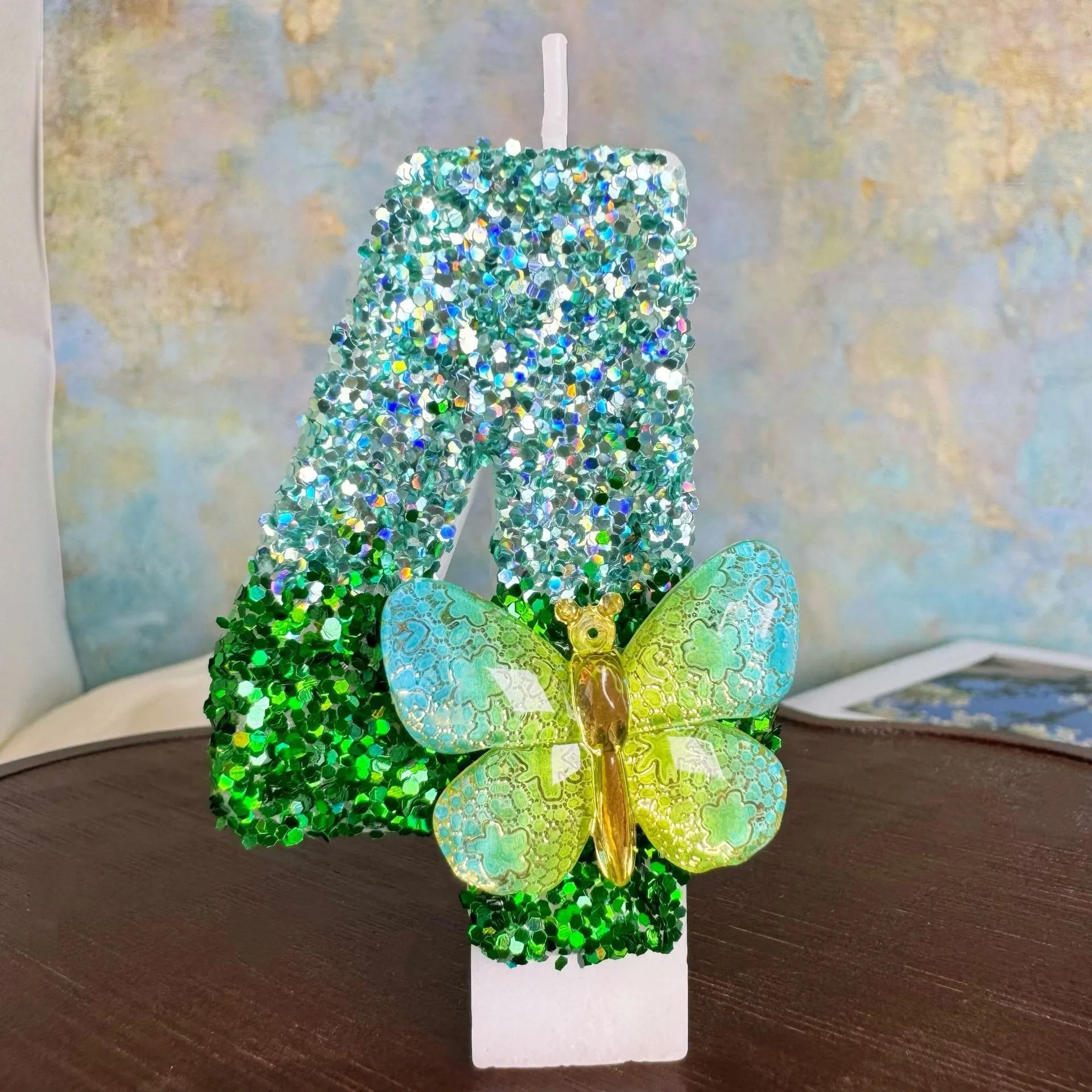 Green and blue gradient colore - Home Decor Green 评论和价格