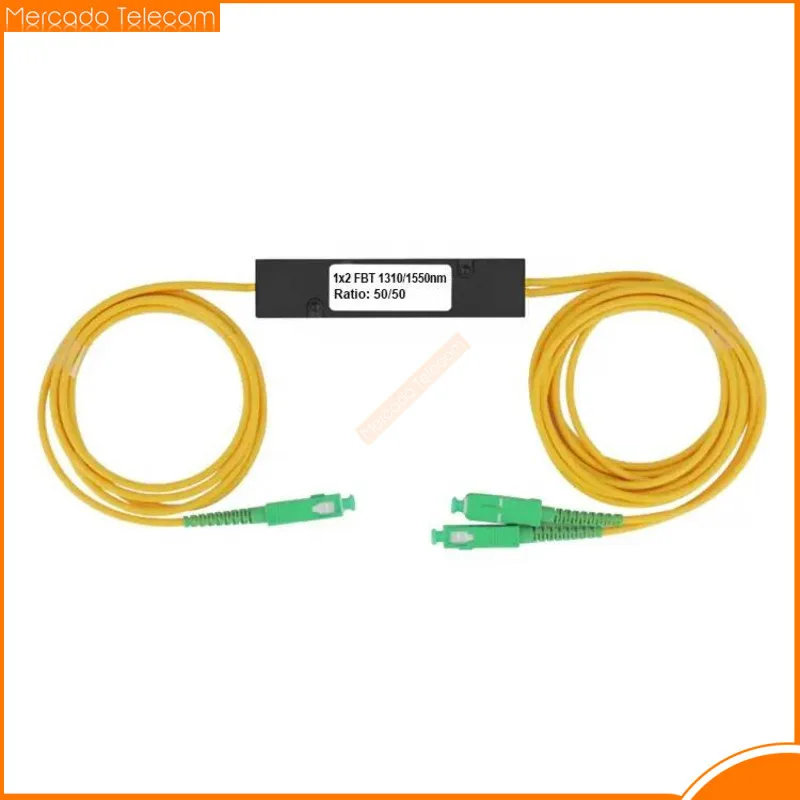 

Fiber Optic FBT Splitter SC APC 1*2 1*4 1*8 1*16 1*32 Connector Box Type Fiber Splitter