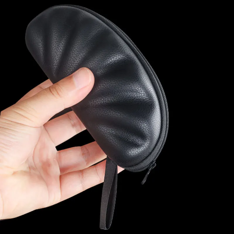 Leather Tobacco Smoking Pipe Case Bag Box Hard Tobacco Pipe Bag Anti-Pressure Tobacco Pipe Storage Bag Case Holder Container