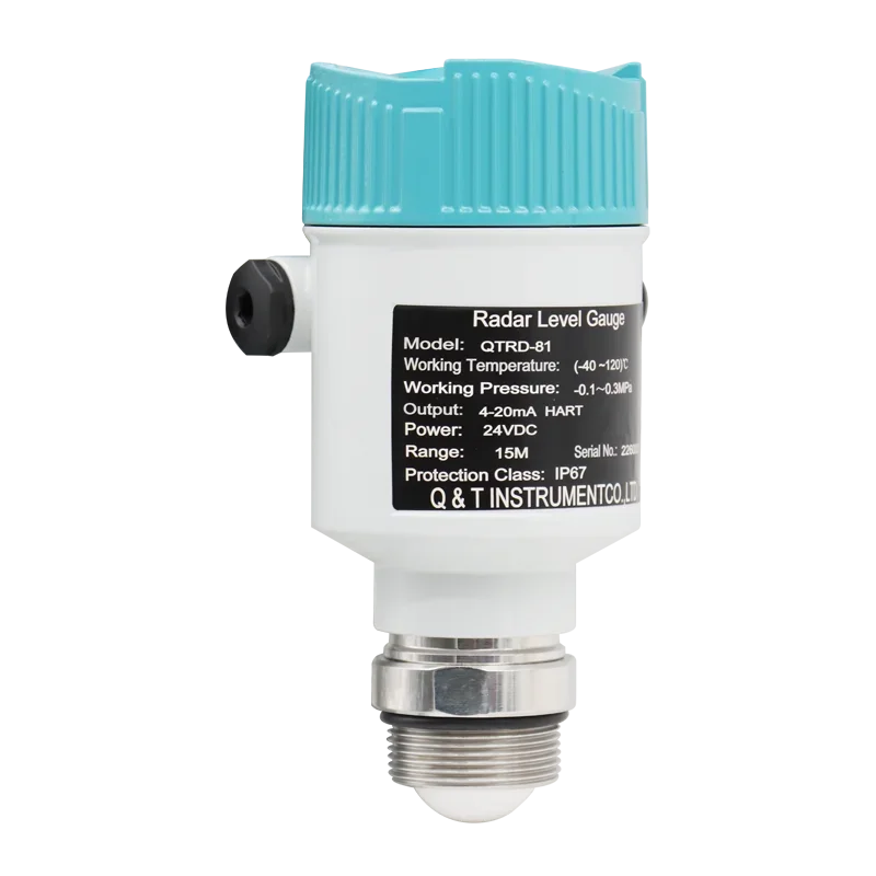 High precision Industrial Radar Levels Detection Device Non Contact Level Sensor Rs485 80G Radar Level Gauge