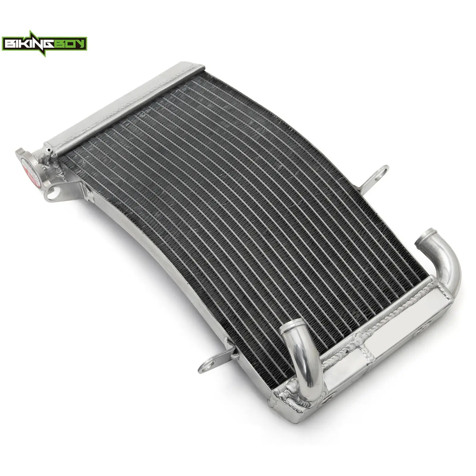 BIKINGBOY For Ducati Monster S4R 03 04 05 06 07 08 Monster S4 01 02 Engine Radiator Cooling Water Cooler Aluminium Core Polished