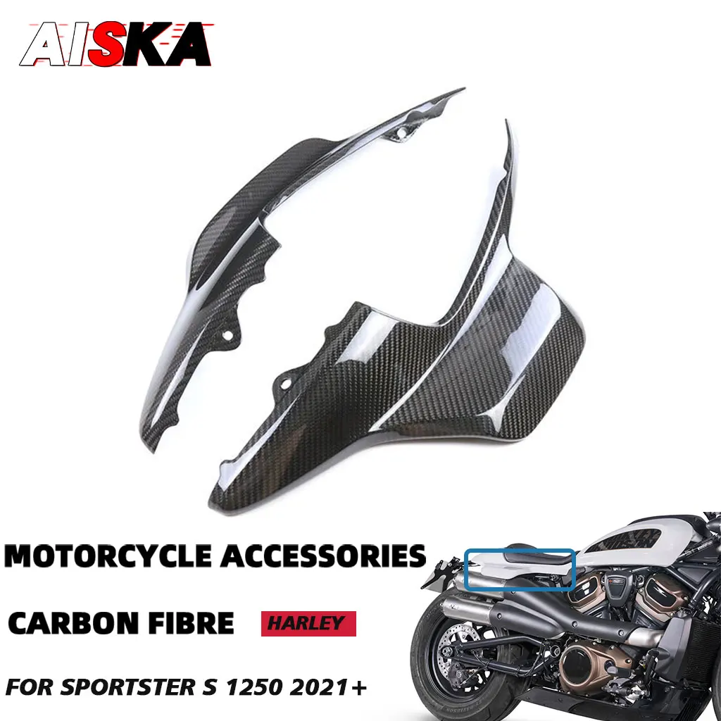 

For Harley Sportster S RH 1250 1250S 2021 2022 2023 Motorcycle Full Carbon Fiber Rear Tail Seat Side Panels Fairings Accessories