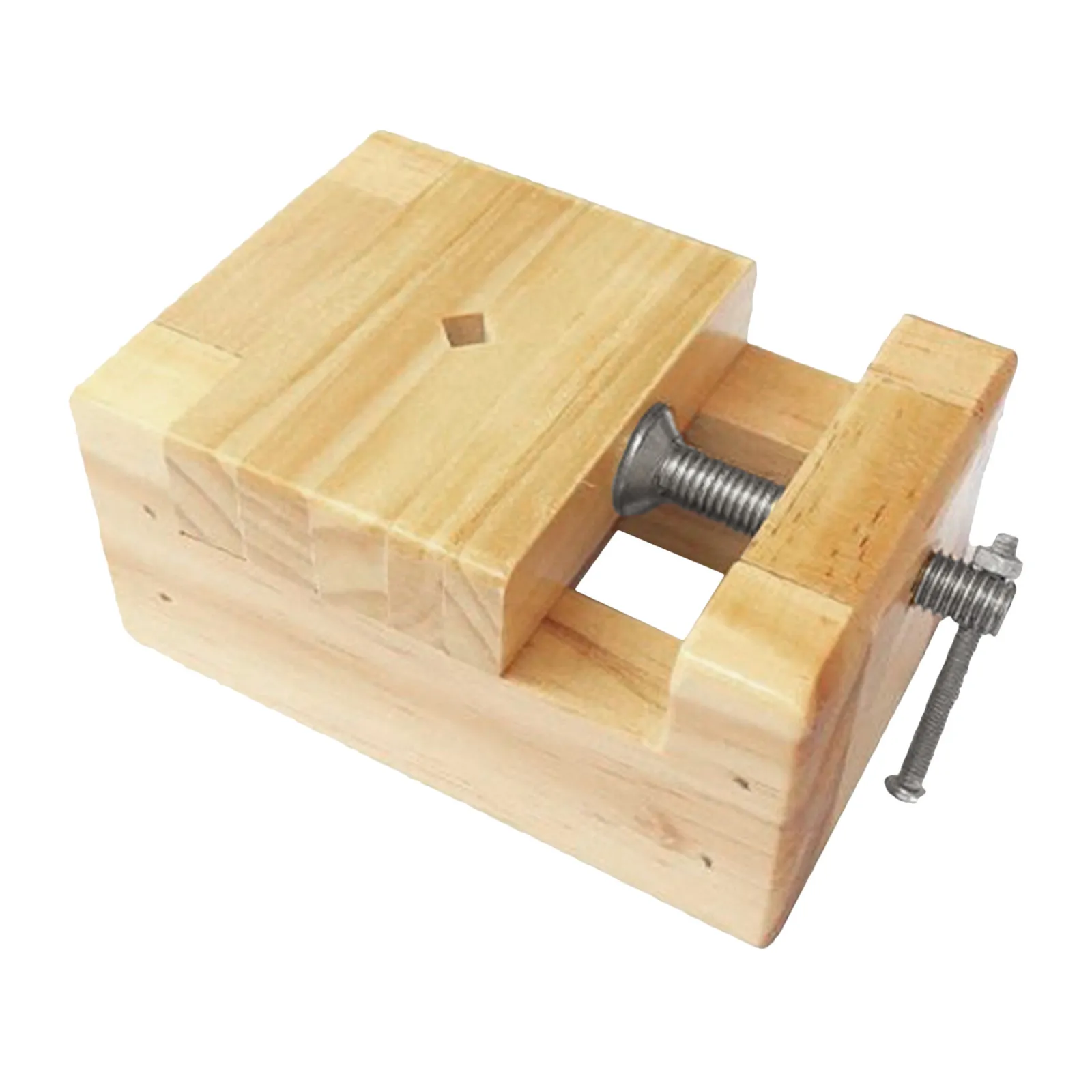 Premium Seal Carving Bed Heavy Duty Wooden Metal Vise for Stone Carving Engraving DIY Stamp Making Artisan Craft Wood Vise