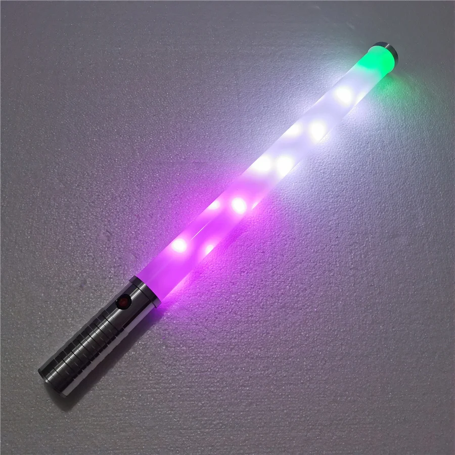 Imagem -04 - Handheld Bar Led Strobe Baton Light para Night Club Rgb Variável Levou Serviço Vip Wand Super Bright Strobe Wand 60cm