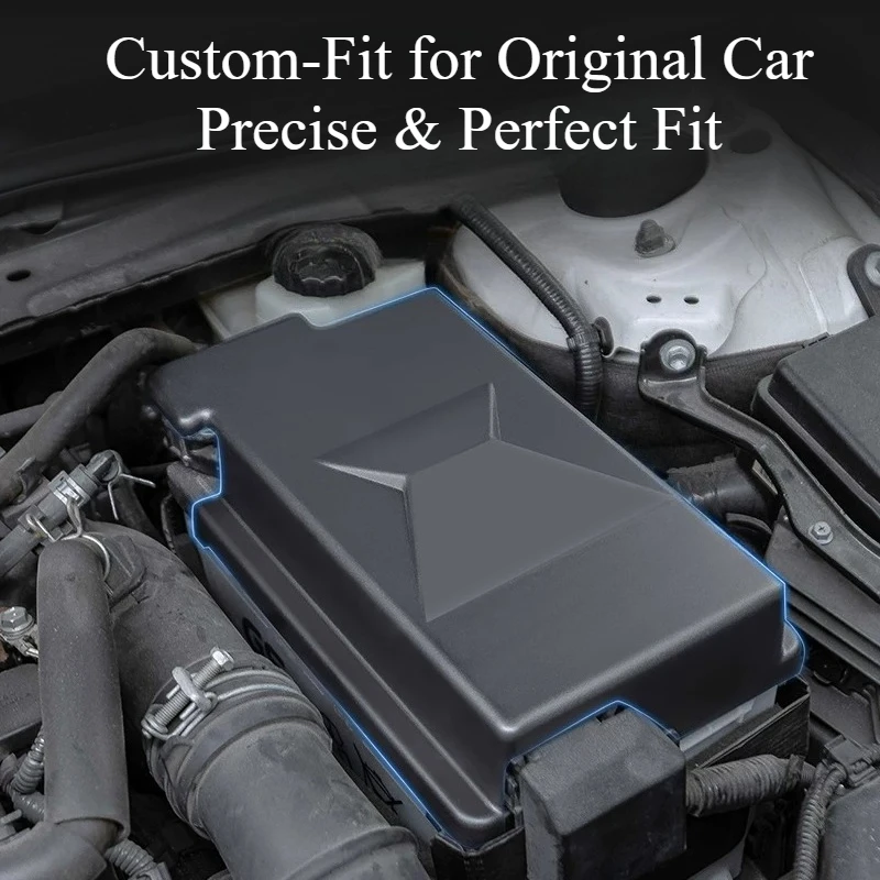For Lexus ES200/ES260 2018-2025 Battery Protective Cover Engine Bay Guard Dust‑Proof Protective Shell Custom Precise Fit Parts