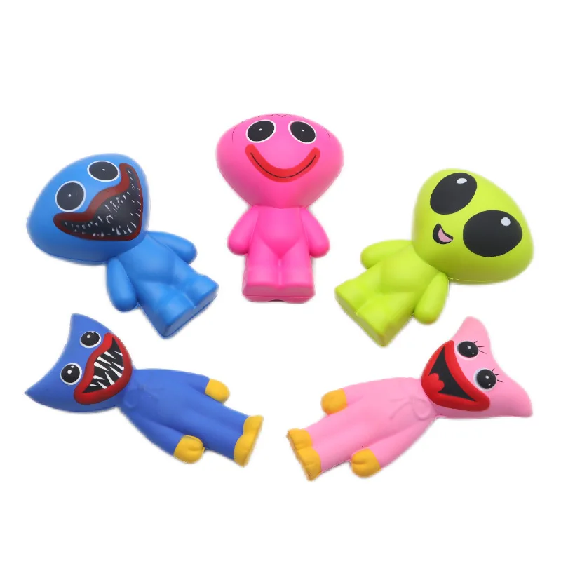 squishy alien Spoofing Scary Disgusting Maggots Alien Stress Squeeze Tricky Toys Novelty Gag Gags Practical