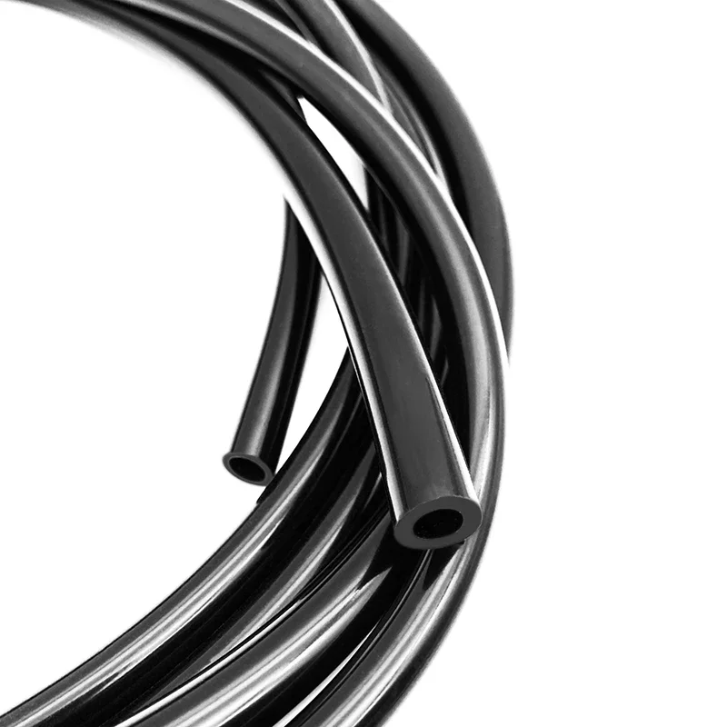 1M Black Food Grade Silicone Rubber Hose ID 1 2 3 4 5 6 7 8 9 10 12 14 16 18 20 25 32mm Flexible Nontoxic Silicone Pipe