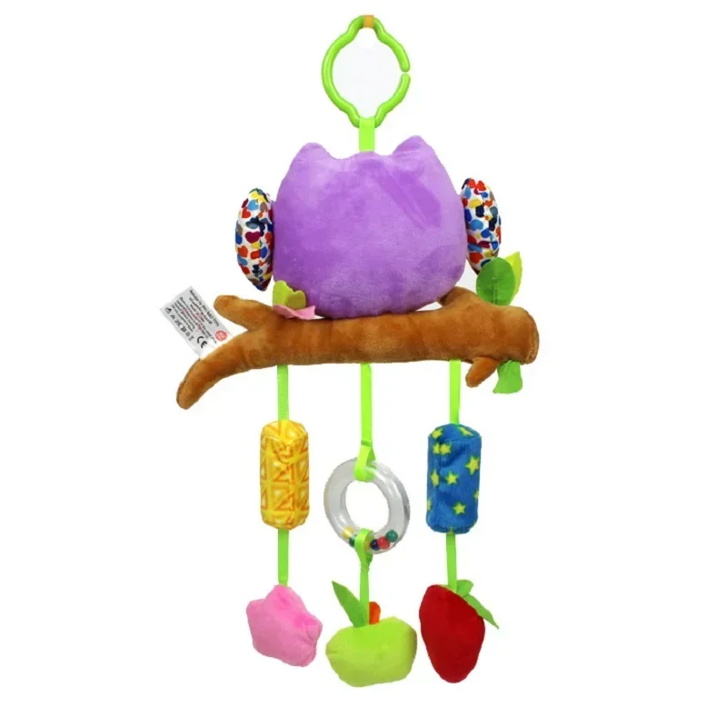 Juguetes para bebés y niños pequeños, cascabeles de cama, sonajero para bebé, carrito para Bebé/cuna, juguete colgante con chirriantes y papeles de llamada, juguetes para recién nacidos