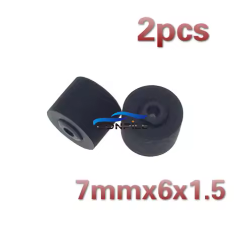 2pcs 7mmx6x1.5 pinch roller for sony cassette deck tape recorder Stereo player walkman WM-506 WM-600 WM-GX77 WM-FX85 WM-EX85