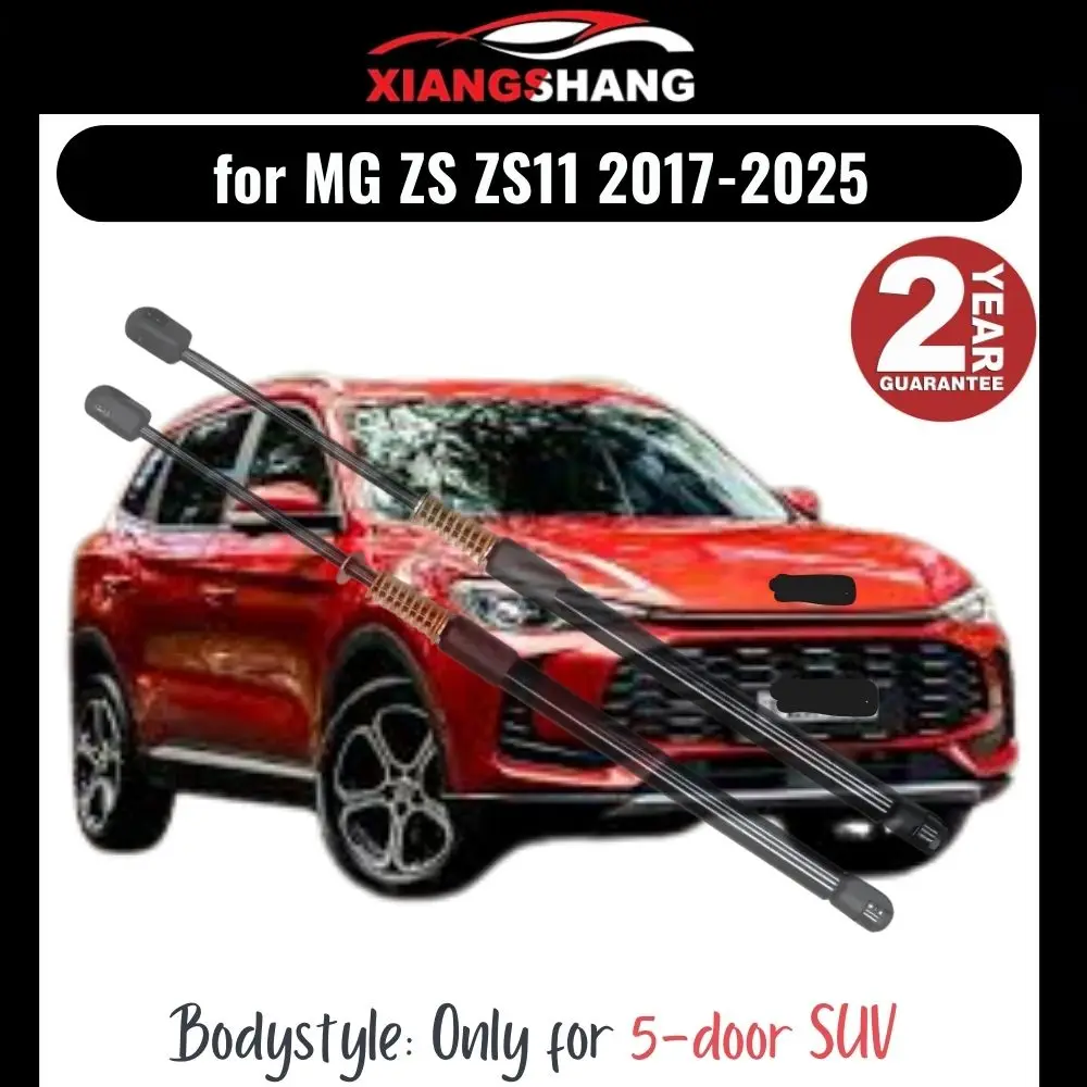 

2pcs Rear Auto Open With Spring Damper for MG ZS ZS11 5-door SUV 2017-2023 Tailgate Trunk Boot Gas Charged Gas Strut
