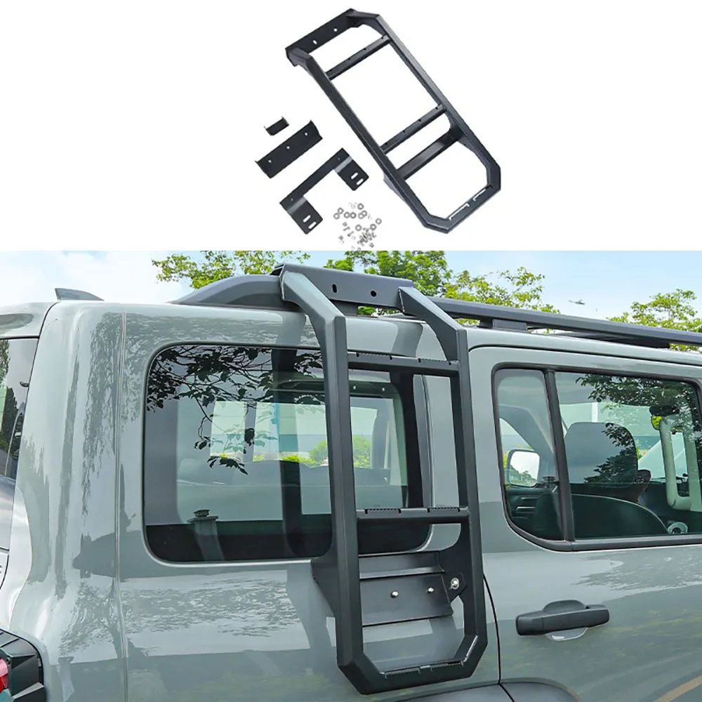 

Off-road 4x4 Stainless Steel Climbing Ladder Modification Fit For Great Wall Tank 300 2022-2026 Car Accessories
