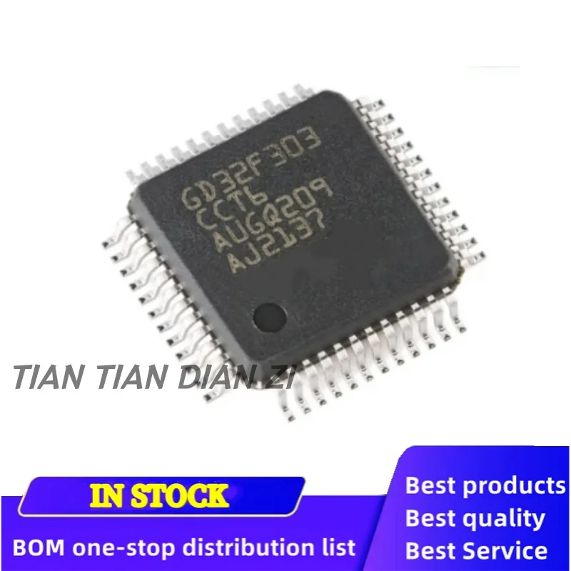 1pcs/lot GD32F303CCT6 LQFP-48 package ic chips in stock