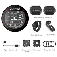 CYCPLUS M2 Cycling Bike Accessories GPS Bicycle Computer Wireless ANT+ Bluetooth Waterproof Speedometer Bikes Cyclocomputer