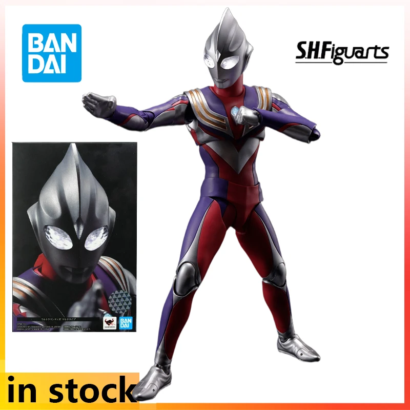 Bandai S. H. Figuarts Mobile Tokusatsu Spielzeug Serie True Bone Carving Ultraman Anime Action Figur Modell Spielzeug Modell Geschenke für Jungen