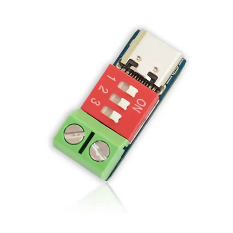 Модуль триггерной платы USB-C PD PD/QC Decoy Board Быстрая зарядка USB Type-c до 12 В Высокоскоростное зарядное устройство Модуль повышения доставки питания