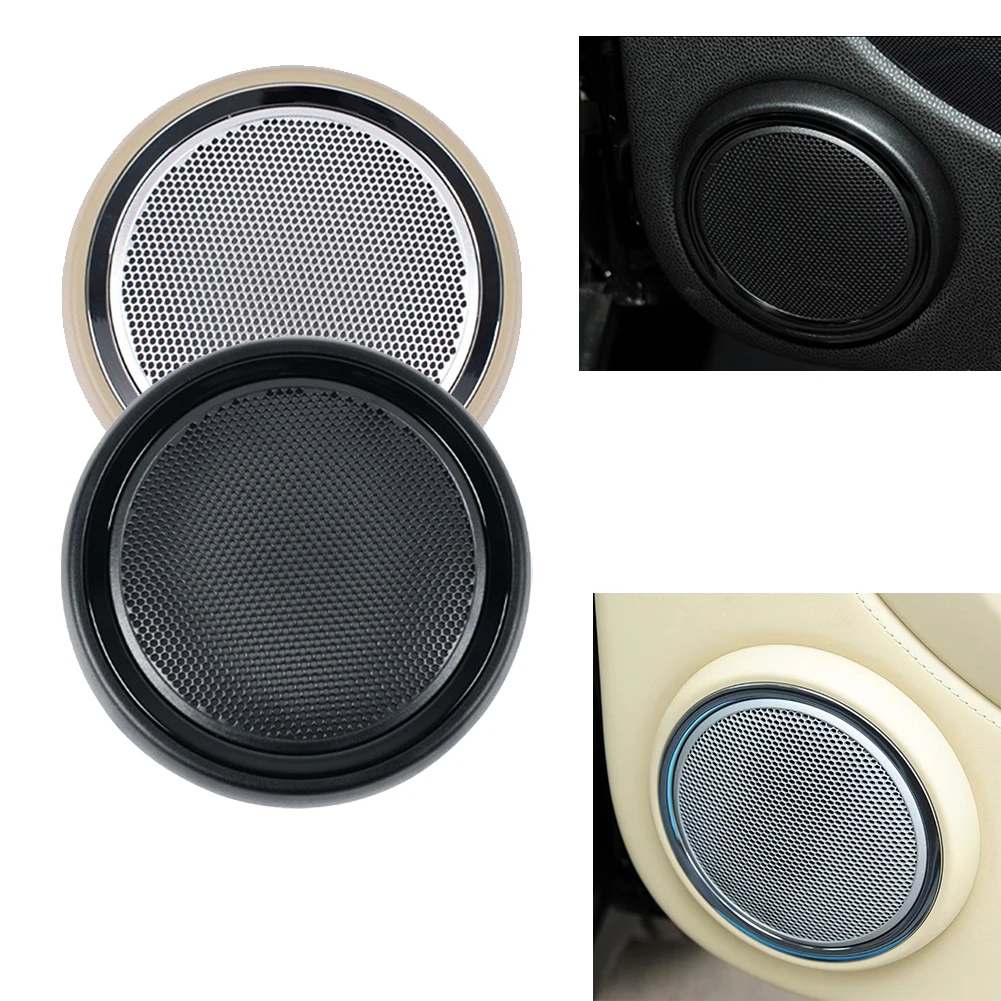 

For Mini Cooper R56 Front Door Speaker Cover Designed for Seamless OEM Replacement 51412753333 and 51412756567