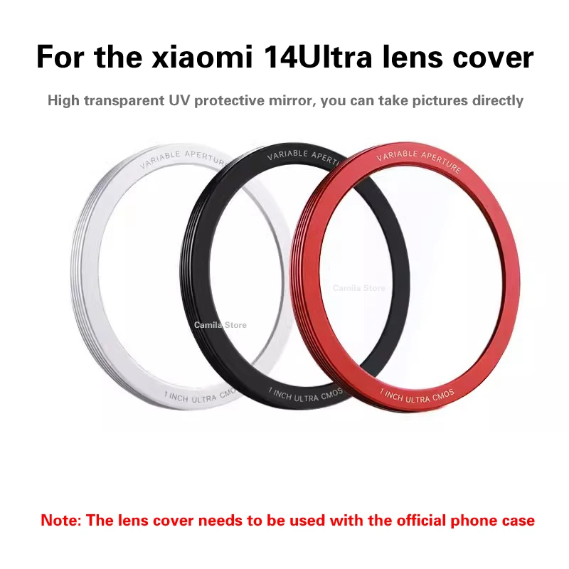 Clear tempered glass thin Lens Cap lens Waterproof Protection MC UV filter for XIAOMI XIAO MI 14Ultra 14 ultra Mobile camera