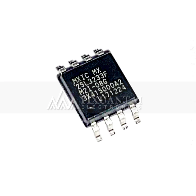 YXT 10pcs/lot  NEW Original MX25L3233FM2I-08G MX25L3233F Flash memory core SMD SOP8  MX25L3233FM2I08G  25L3233FM2I-08G