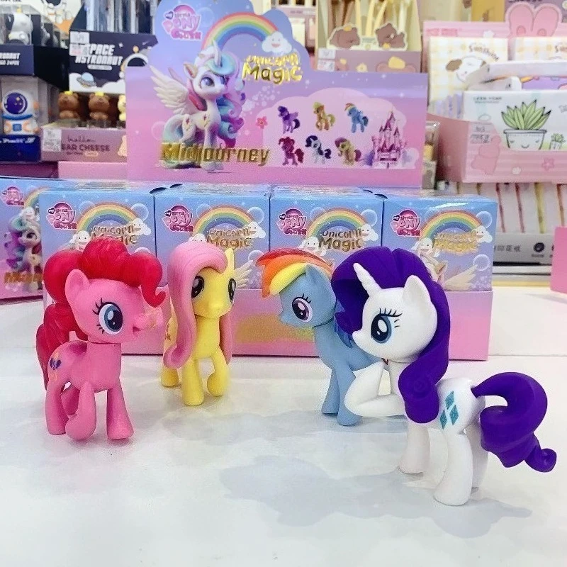 1 قطعة نمط عشوائي لطيف المهر الشكل الإبداعية أنيمي ديكور اليدوية حلية #2