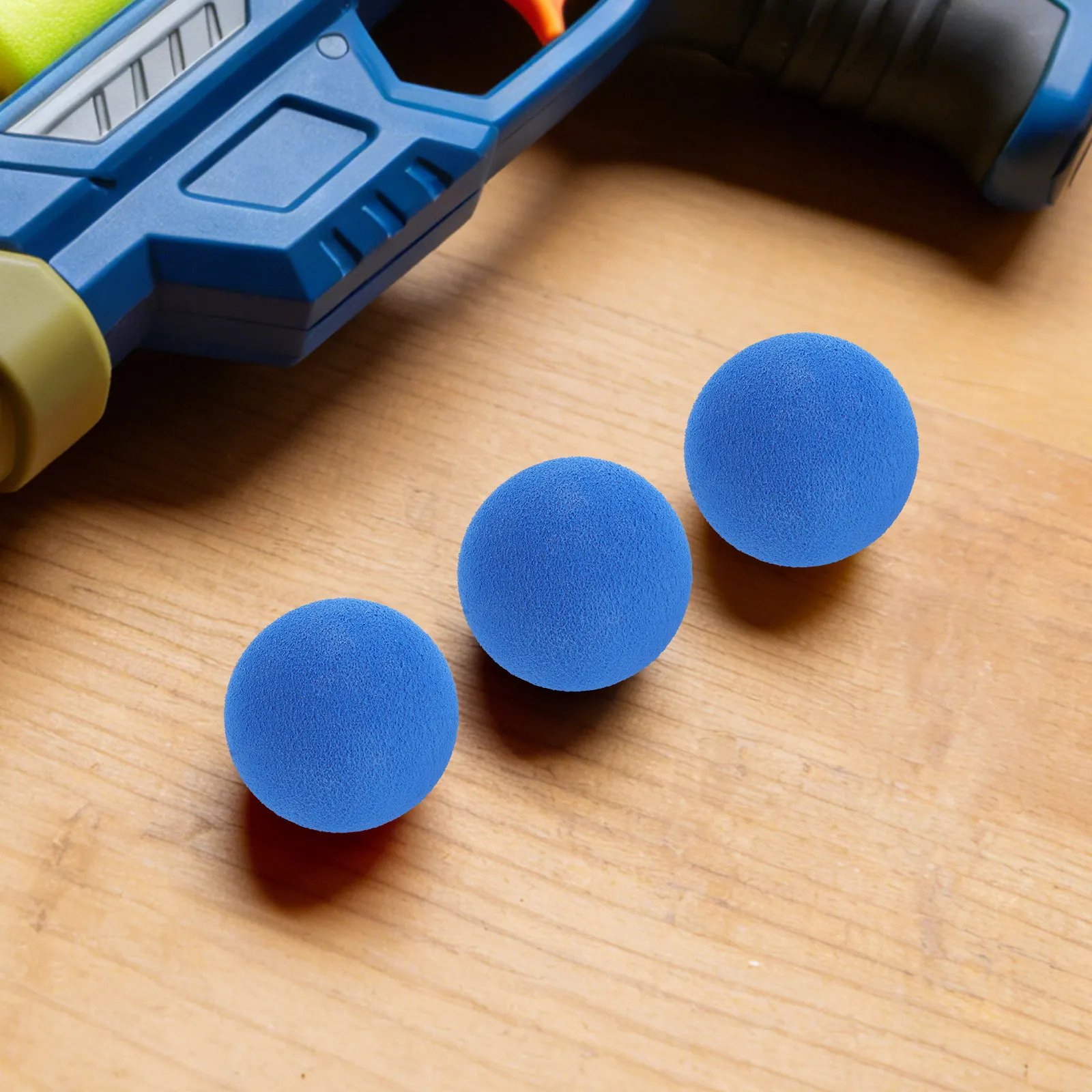 

100 шт. мягких круглых шариков из ЭВА, 2,2 см, набор для замены патронов в бластерах, для стрельбы, игр и тренировок по мишеням