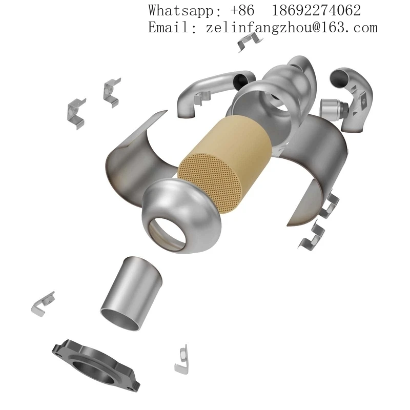 

China Manufacturer Auto Engine Exhaust Manifold Direct Fit Catalytic Converter for 2009 -2015 toyota Venza 2.7L Camry 641489