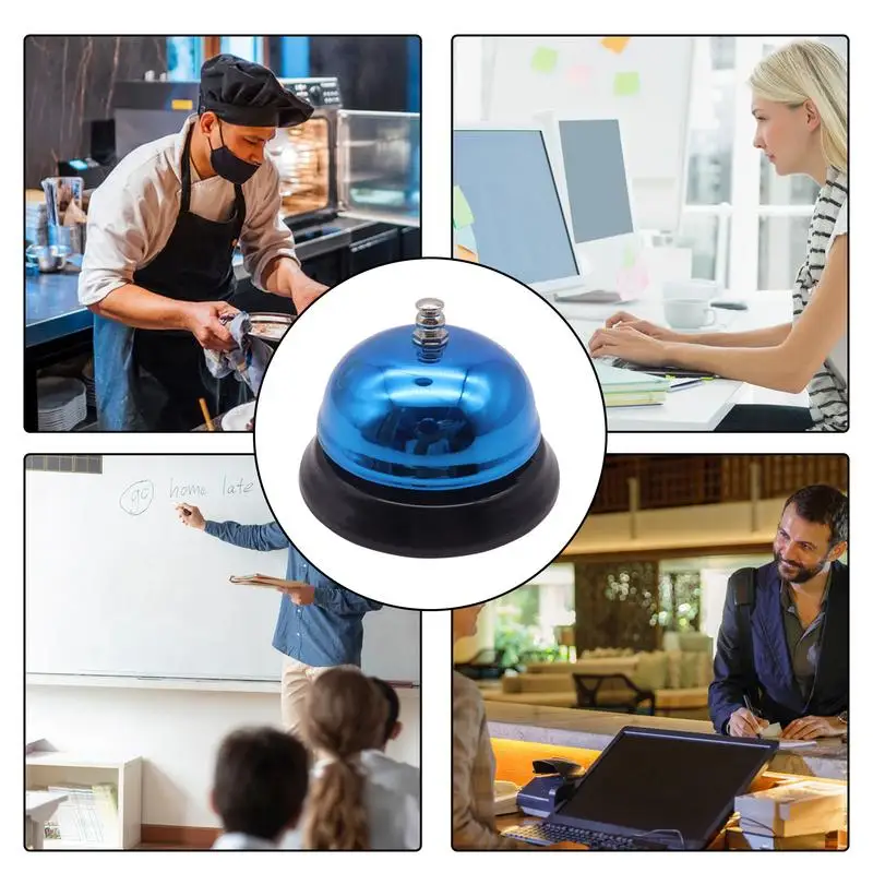 Bar Bell Table Desk Call Metal Bell antiruggine Desktop Call Bell Counters Front Desk Bell per hotel scuole uffici ristoranti
