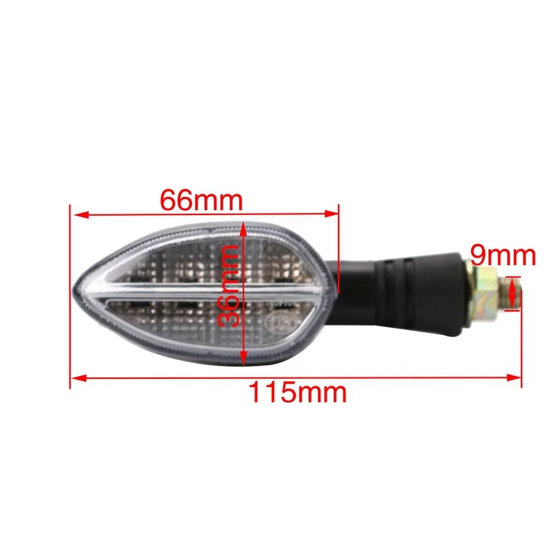 

2Pcs Mini Universal Motorcycle LED Turn Signal Indicators Light Amber Blinker Led Motorbike Super Bright Lamp High Quality