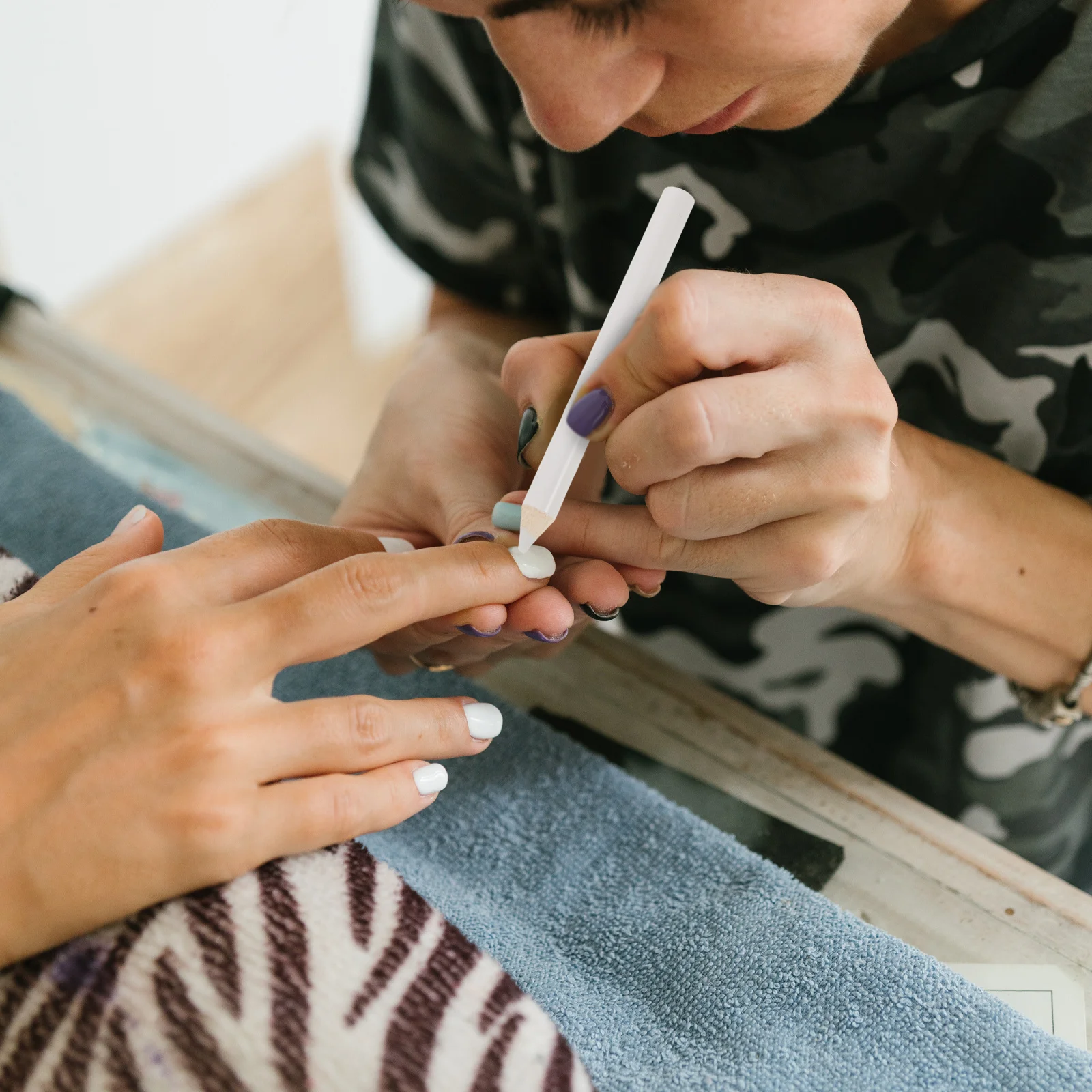 50 Stücke Strass Picker Stifte Nagel Punktierung Selbstklebende Wachsspitze Kristall Pickup Bleistift Stoff Markierungswerkzeug Strass Malerei