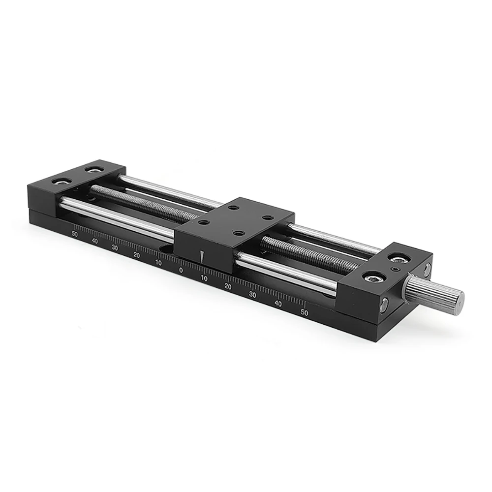 40x25MM Manual X-Axis Linear Stage Fine‑Tuning Precision Sliding Table Micro Translation Stage Experiment Platform