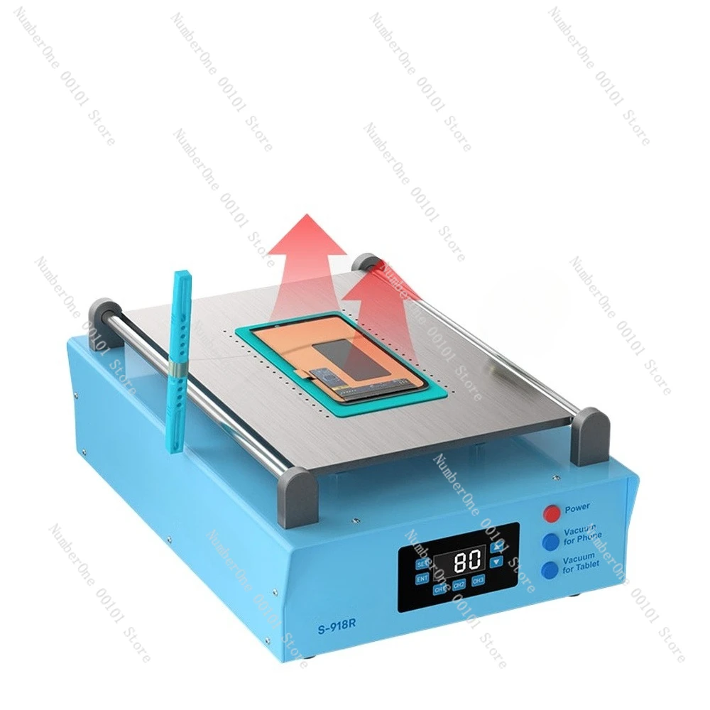 

S-918R Сепаратор большого размера для планшетов поддерживает мобильные телефоны и планшеты, инструменты для ремонта ниже 13,5 дюймов