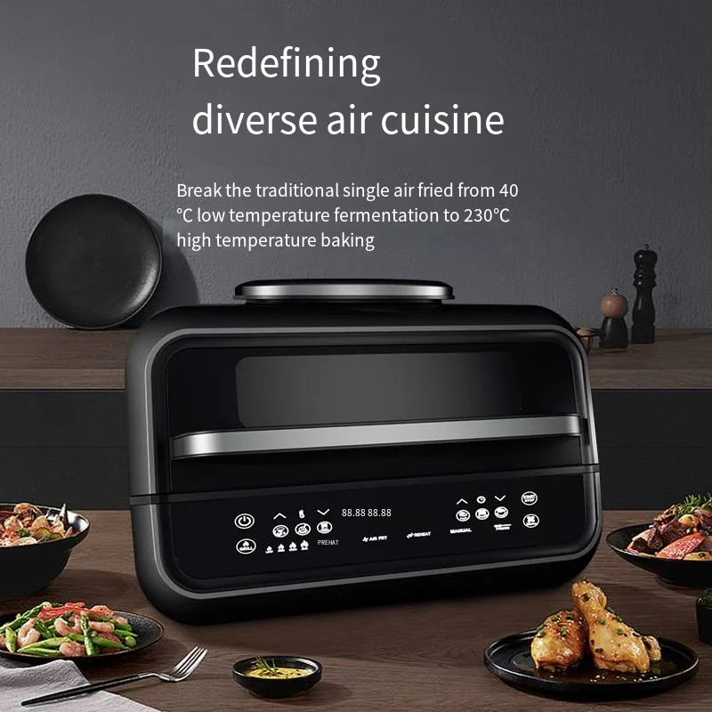 Wholesale air Fryer  Multi-functional Cooking Electromechanical Fryer Oil Free Oven 6L Large Capacity