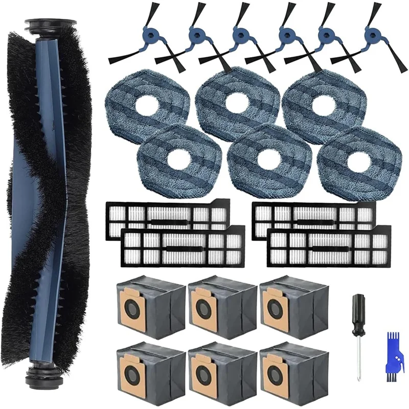 AT28-For Eufy X10 Pro Omni Accessories Kit-Replacement Parts For Robot Vacuum Cleaner
