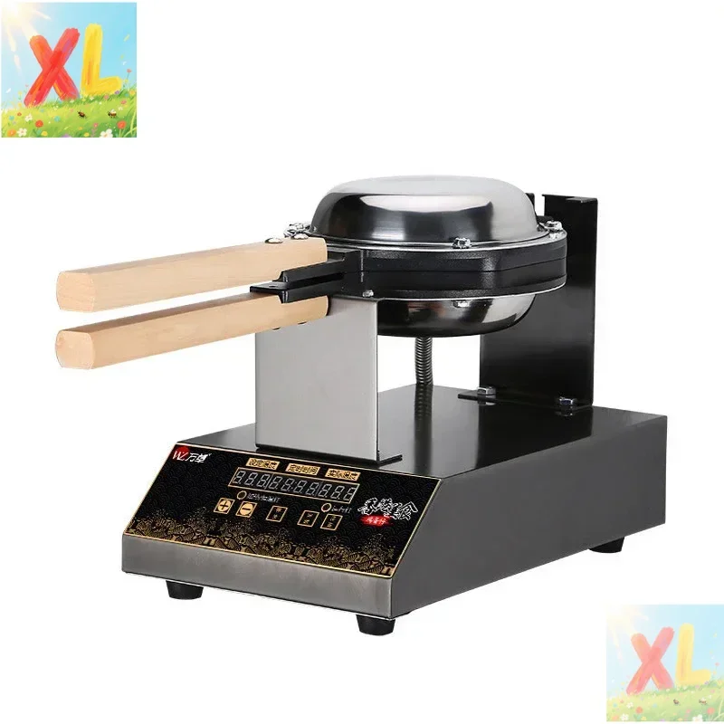 

Hong Kong Wanzhuo Egg Cake Machine Commercial Digital Display Electric Egg Cake Pot Hong Kong Egg Cake Machine Bakery