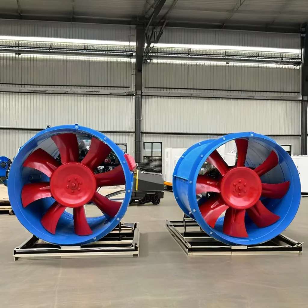 Circular Axial Flow Fan  Design for Optimal Air Circulation