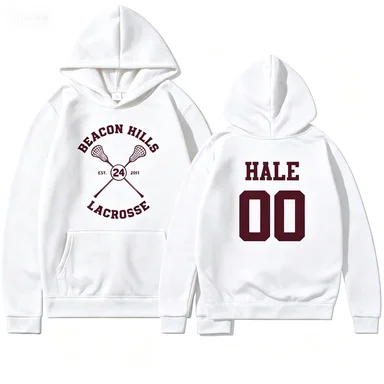 2026 Teen Wolf Hoodie DUNBAR 09 HALE 14 STILINSKI 24 LAHEY 14 MCCALL 11 Men Womnen Fashion New Brand Design Pullover Hoodies