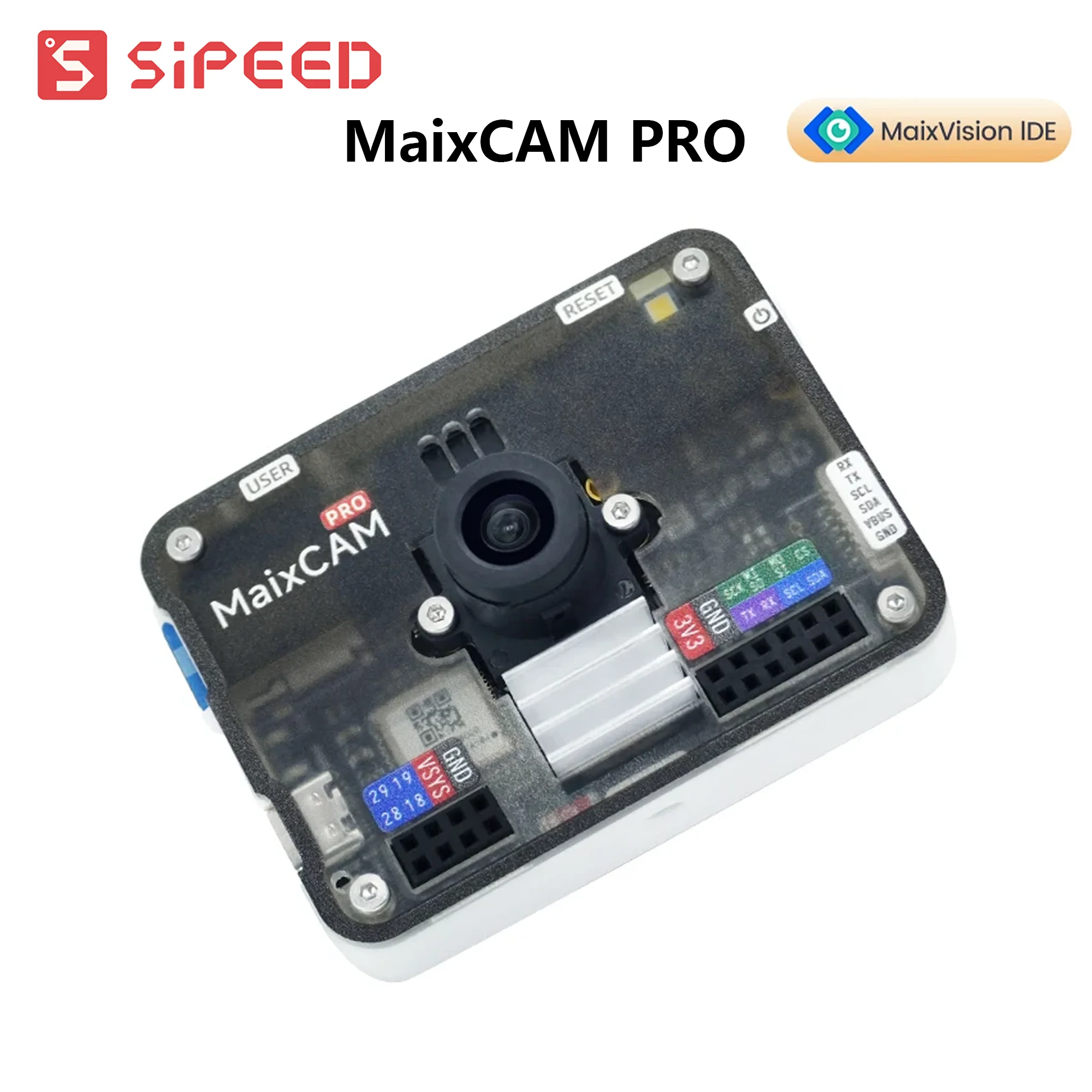 Sipeed MaixCAM Pro AI Development Board NPU Rapid Deployment of AI Vision and Auditory Applications 1TOPS NPU