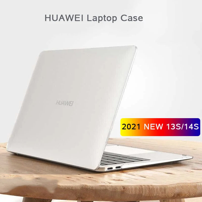 Laptop Case For Huawei Mate 13S 14S D14 D15 AMD MateBook Xpro 13 inch X Pro 2021 Magicbook 13/14/15 /16 Pro 16.1 Crystal Frosted