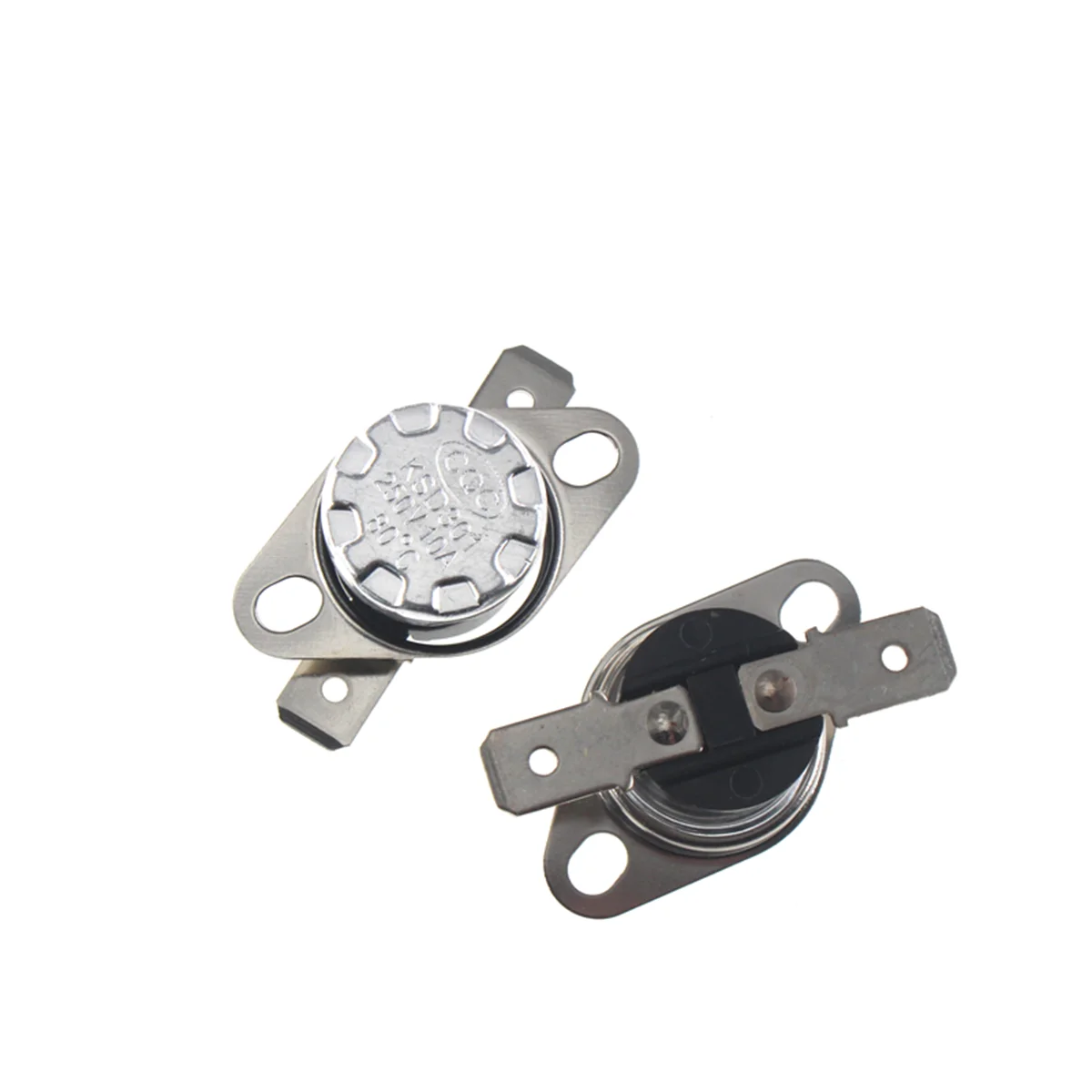 5pcs Normal Close Open Thermostat Switch 5 10 15 20 25 30 40 45 50 55 60 65 70 75 80 85 90 95℃ Temperature Sensor Switch KSD301